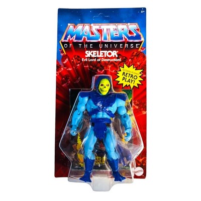 Masters of the Universe Origins Skeletor Vintage Toy Head Version Figure NEW
