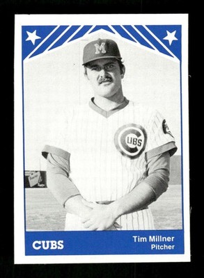 1983 TCMA Midland Cubs  9 Tim Millner BXCP52