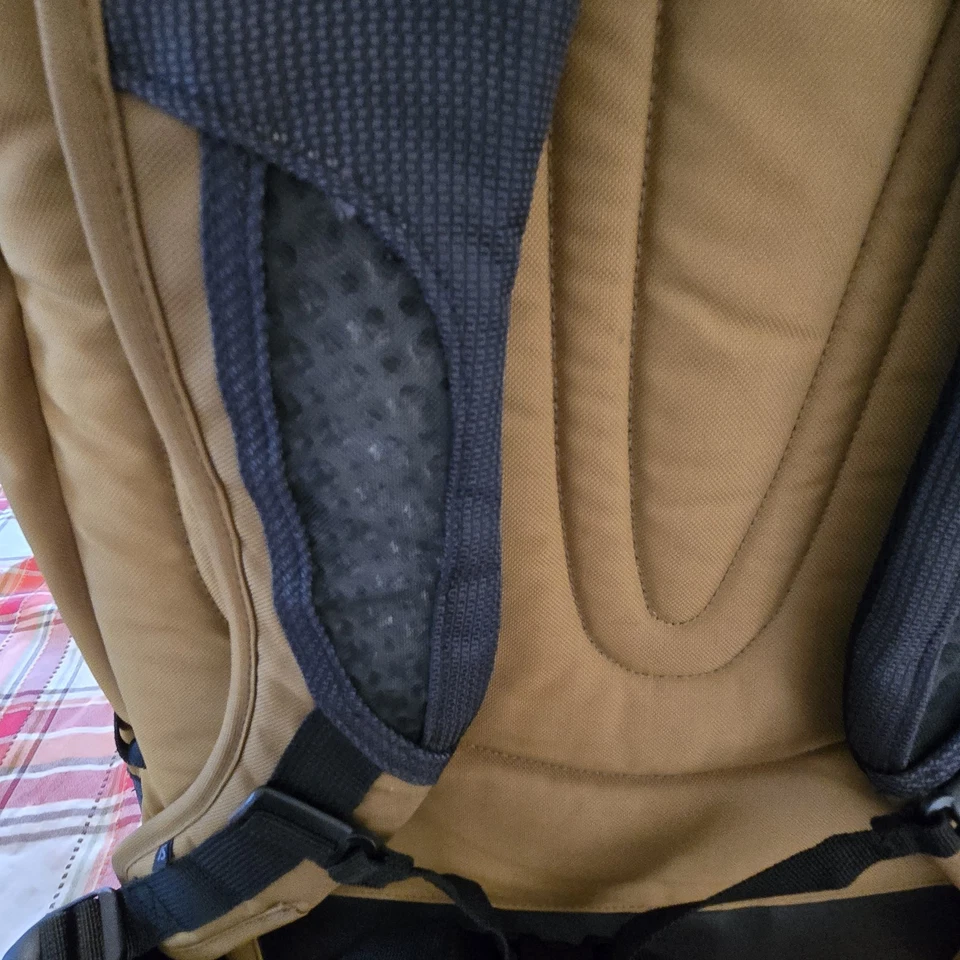 Mochila negra Jansport Deluxe Euro Sak de lona  Foto 4 de 4