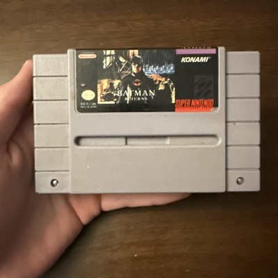 Batman Returns (Super Nintendo SNES) Tested - Authentic