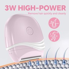 Electric Shaver for Women Epilator Painless Lady Hair Razor for Facial Body Biki