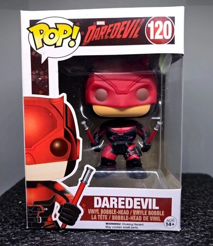 Funko Pop! Vinyl: Daredevil #120 Pop Protector Included