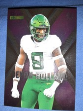 2021 Wild Card MATTE X-Plode Black - Purple X Jevon Holland #MXP-21 Rookie RC. rookie card picture