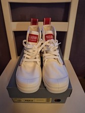 Damen Schuhe Palladium Gr 37. Neue im Karton Weiß/rot Sneaker