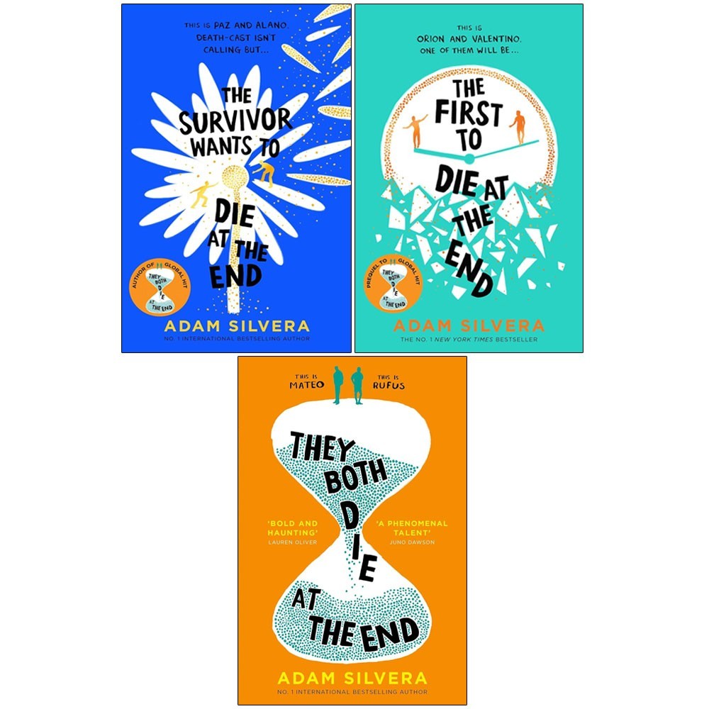They Both Die at the End series 3 Books Collection Set by Adam Silvera  Survivor