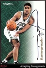 1996-97 SkyBox Premium Autographics #21 Rick Fox AUTO Celtics
