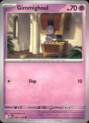 Gimmighoul 067/132 Mega Evolution Common