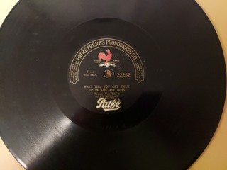 Late Teens PATHE FRERES 10 1/2" 78/BILLY MURRAY..Voce con orch.