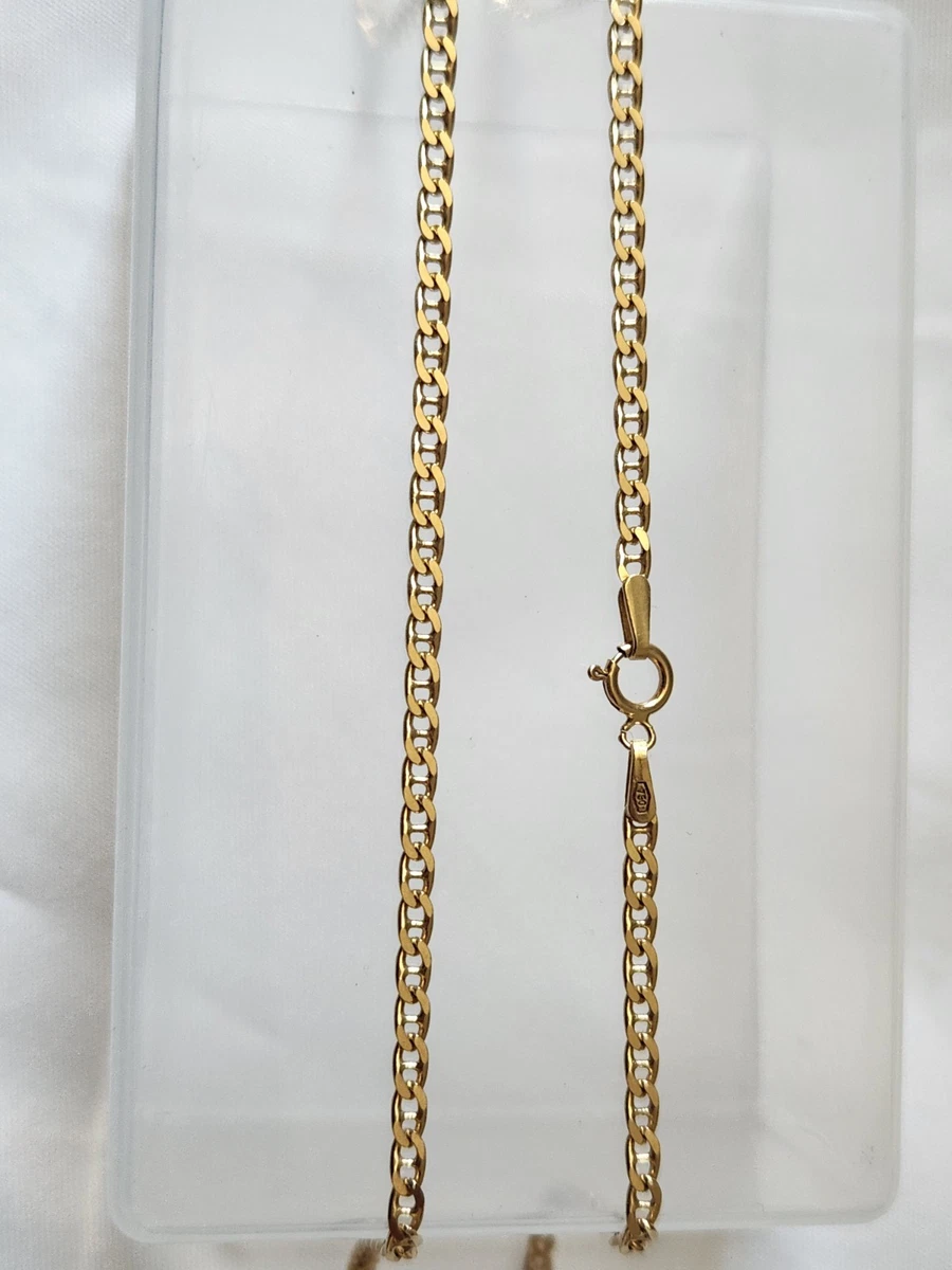 750 Gold Italy In Fine Necklaces & Pendants Without Stones for
