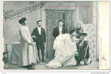 OPERA FEDORA UMBERTO GORDANAO ACT I ALTEROCCA-TERNI 1904 CIRCULATED POSTCARD