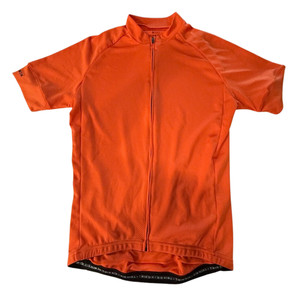 Twin Six Men’s Club Raglan Short Sleeve Cycling Jersey Shirt Orange Medium