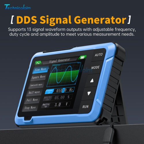 FNIRSI DSO510 2-IN-1 Handheld Digital Oscilloscope Signal Generator 48MS/s 10MHz - Picture 5 of 20