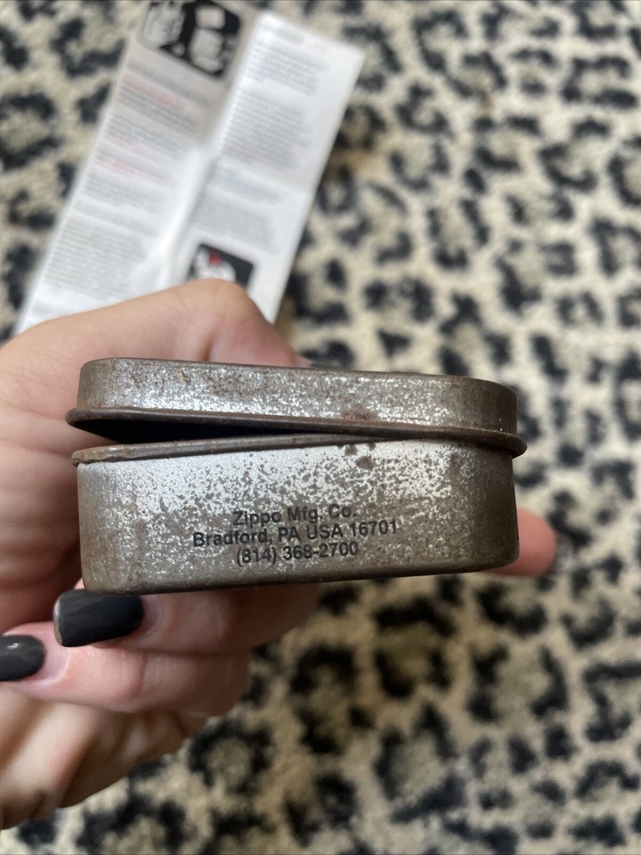 Harley Davidson Zippo Tin Box (no Lighter, Box Only) eBay