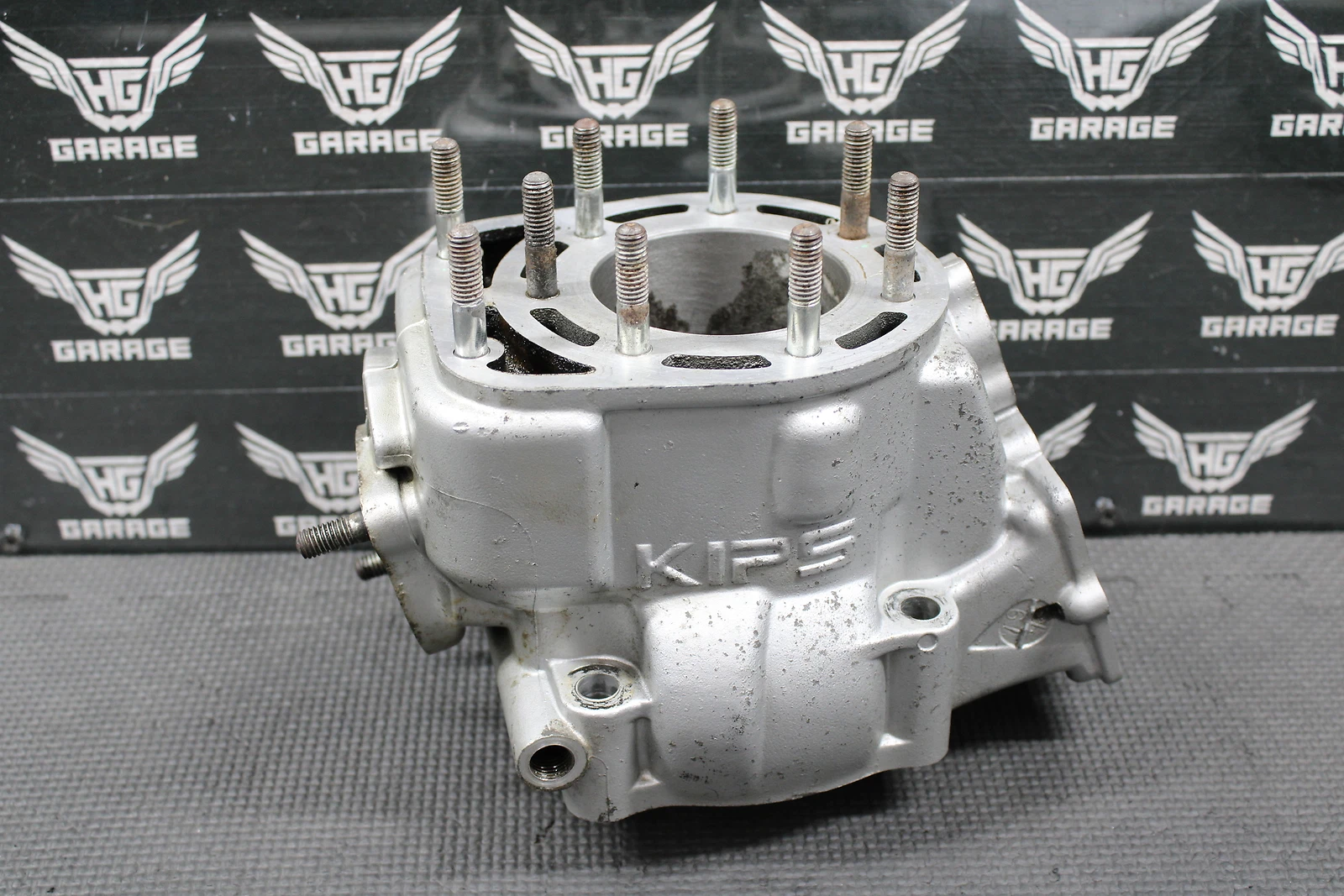 カワサキ　KDX250 　エンジン 1993 KAWASAKI KDX250SR KDX250 SR OEM ENGINE CYLINDER BORE JUG TOP