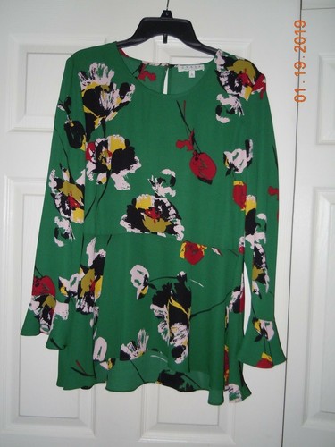 print long-sleeved blouse - NWT 