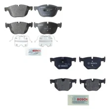 Bosch QuietCast Front & Rear Semi-Metallic Brake Pad Kit For BMW E70 F15 E71 F16