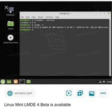 Linux mint 4gb USB key Debian LMDE 7 GiGi Amd64 Canada Only