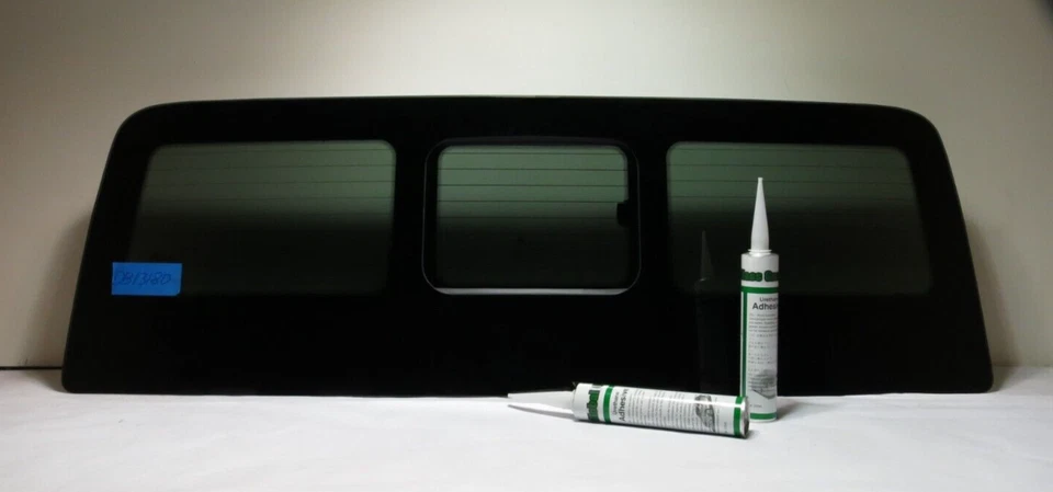 Fits 2020-2023 Jeep Gladiator Manual Back Sliding Glass Window w/Heat + 2 Glues - Image 2 of 4