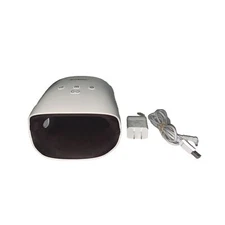 Cincom CM-026H White Black Rechargeable Battery Soothing Heat Hand Massager