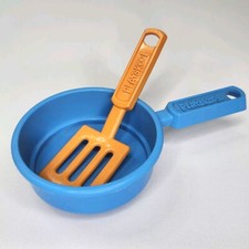 Vintage Fisher Price Frying Pan  Spatula Play Food