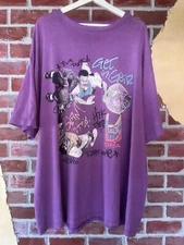 Vintage 90’s LA Gear “Slam It” Purple Double Stitch XXXL Shirt