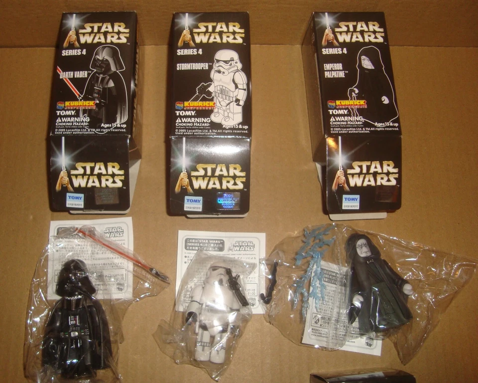 KUBRICK STAR WARS SERIES 4 SERIE MEDICOM TOY 2005 - Immagine 3 di 4