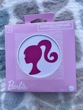 FREE SHIPPING Mattel Barbie Satin Pillowcase Standard Size, SOLD OUT NWT‼️