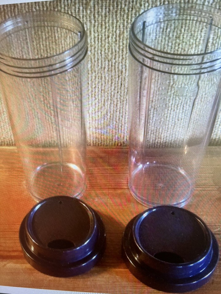 Cuisinart CPB300 16 oz Blender Travel Tumbler Replacement Cup & Lid