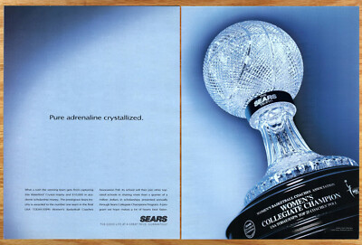 #ad Sears NCAA Women#x27;s Collegiate Champion 2 Page Vintage Print Ads Poster Art 2000 $14.99