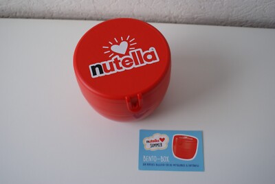 Nutella Bento-Box Marke Koziol 2-tlg. Vesperbox NEU!!
