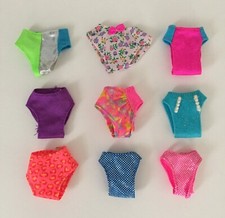 Barbie Doll Bikini Bottoms Swimwear pcs Mattel 80s 90s Clothing Lot