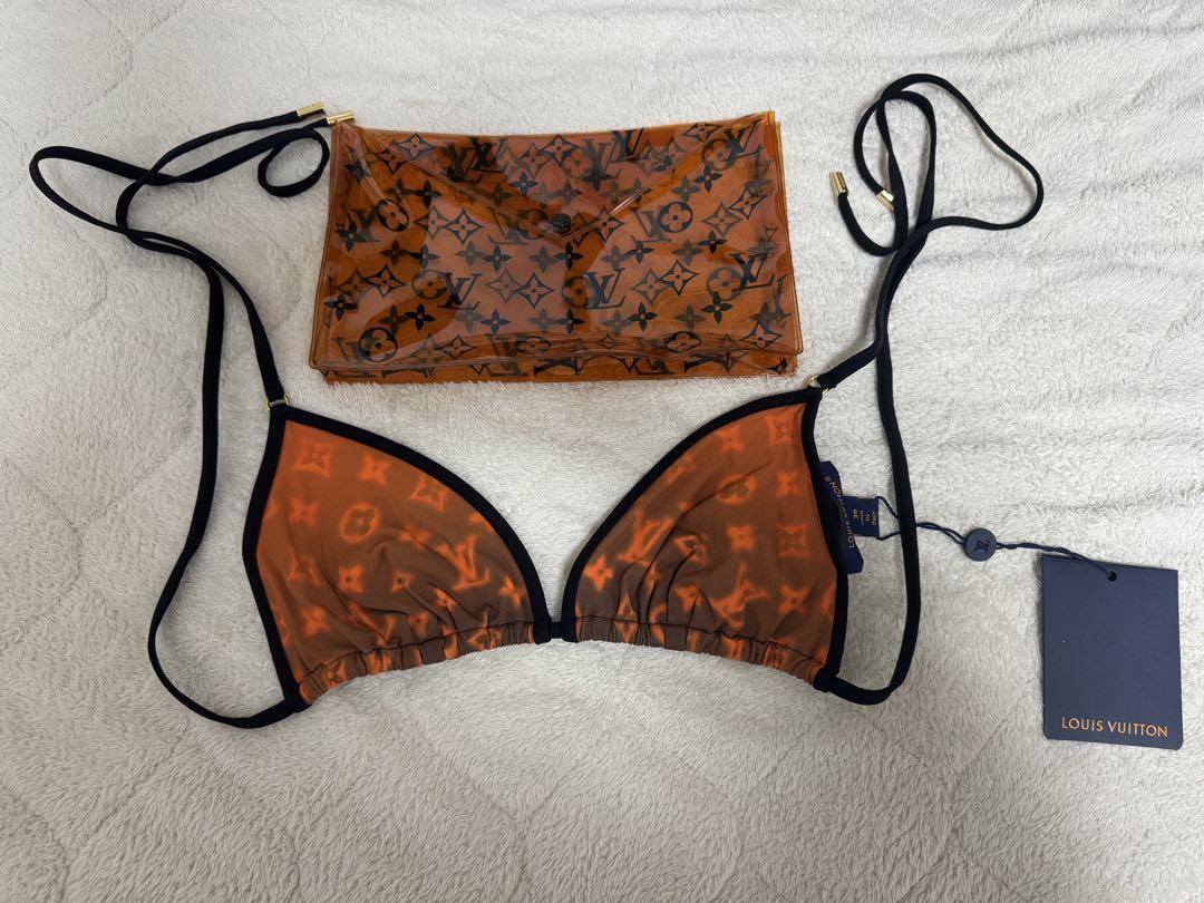 Louis Vuitton Women Swimwear Monogram Pattern Bikini Top Only