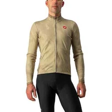 CASTELLI CYCLING PERICOLO LS JERSEY FULL-ZIP, LIGHT OLIVE xxxL 3XL