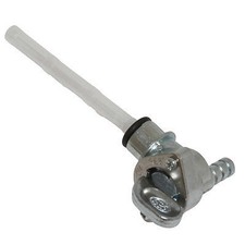 Robinet d'essence Vanne de coupure carburant 3 positions Ø15 mm sortie 90°