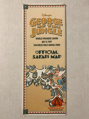 Disney George Of The Jungle World Premiere Safari Lot 1997 Brendan