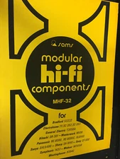 MHF-32 SAMS HI-FI  PHOTOFACT BRADFORD ELECTROHOME GE HITACHI MASTERWORK    NOS