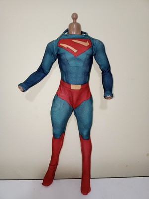 costume suit superhero 1/6 12'' SUPERMAN AVENTURE  with zipper