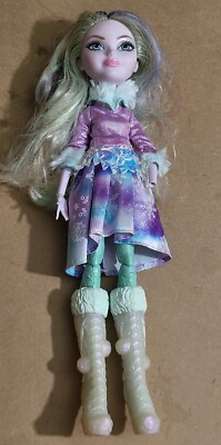 Ever After High CRYSTAL WINTER 11'' Doll Epic Winter Special Ed. Missing Hand C88