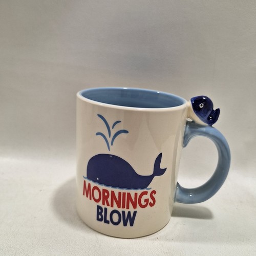 Coffee Cup Mug Cracker Barrel Mornings Blow Whale