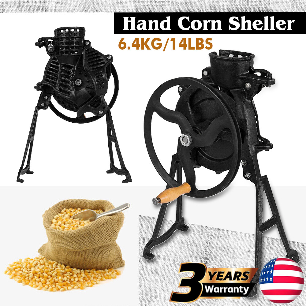 Hand Crank Corn Thresher Sheller - Manual Maize Stripping Machine For Household Use