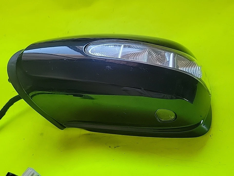 Espejo retrovisor eléctrico azul oscuro para conductor izquierdo Mercedes W163 X164 GL y ML 06-09 Foto 3 de 4