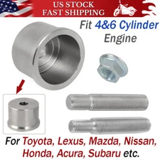 For Toyota Lexus Mazda Honda Camshaft Seal Installer w/ Cam Bolt -4 & 6 Cylinder