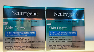 Neutrogena Skin Detox 2in1 Feuchtigkeitscreme 2x50 ml