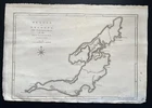 Map of the Grenadine Islands - Bequia - 1794 - Laurie and Whittle / Jefferys - XVIII
