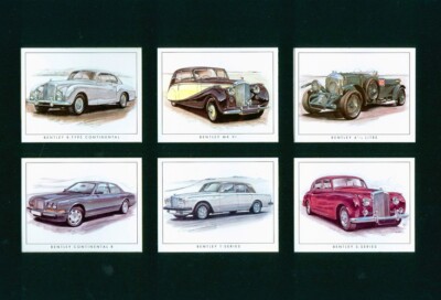 THE CLASSIC BENTLEY Collectors Card Set - 4,5 Liter Continental S T Series MkVI