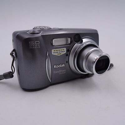 Kodak EasyShare DX4530 Digitalkamera Digicam Silber Grau 5.2 MP Teildefekt