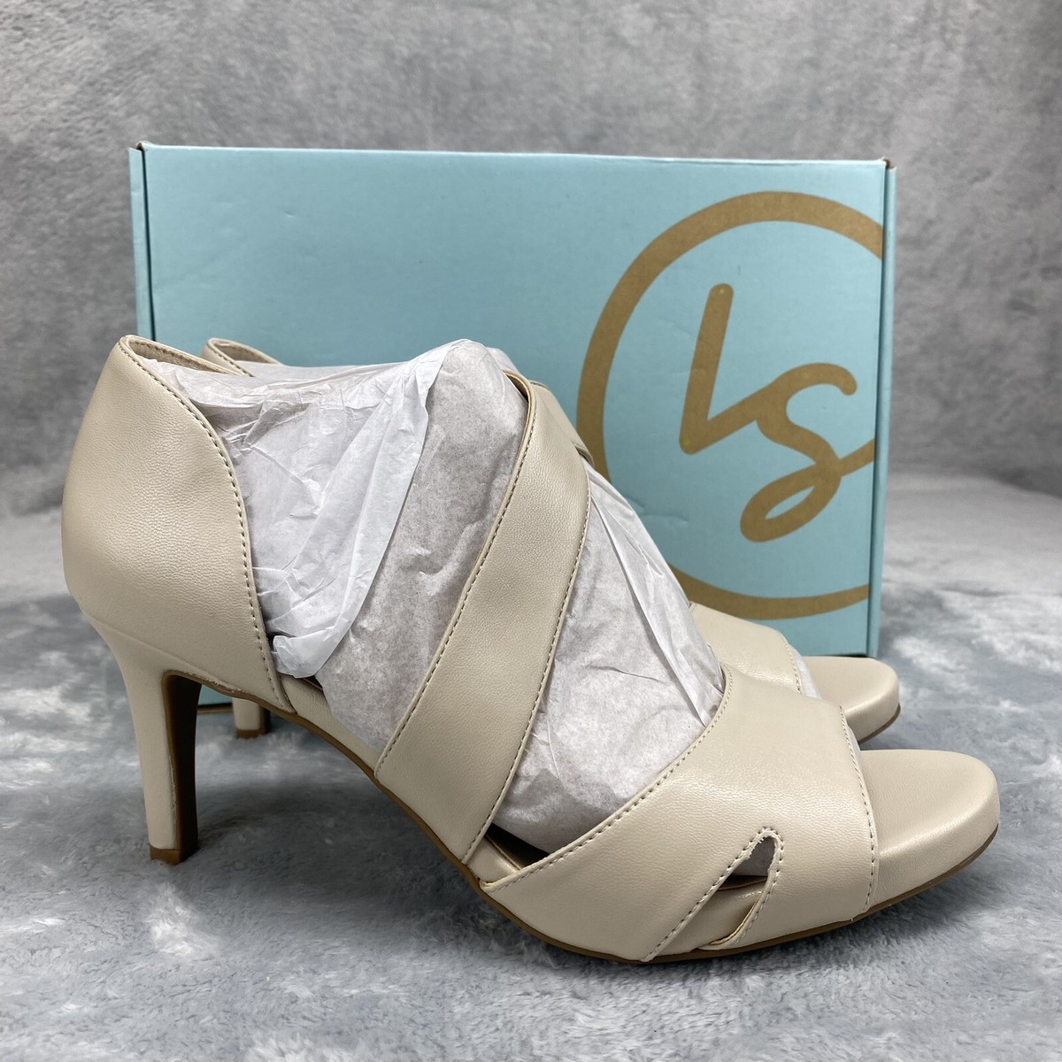 Womens Shoes Life Stride Flex Heels Lifestride Silver Heels