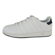 K-Swiss Men's Classics Shoes 03343162 Sneakers Leather Athletic White Black Sz 8