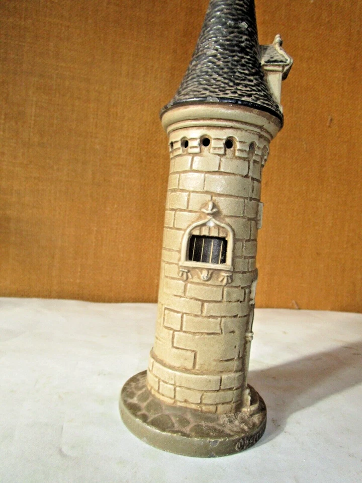 Hygromètre ancien "L'observatoire de la tour pointue" en métal - Photo 4/4