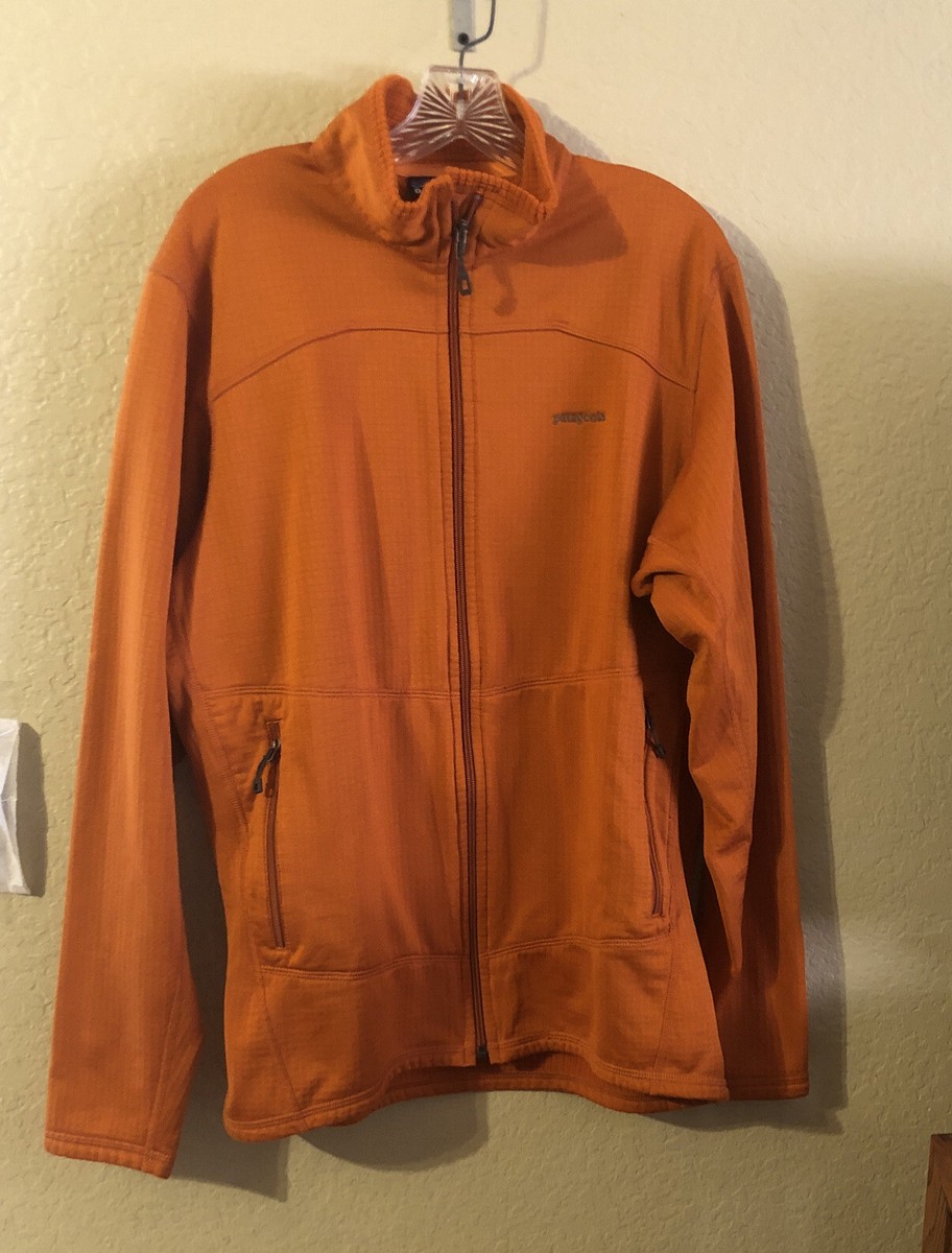 Patagonia Orange Zip Up Polartec 40126Fa11 hoodies Japan R | eBay